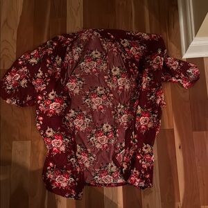 Floral Cardigan/Wrap